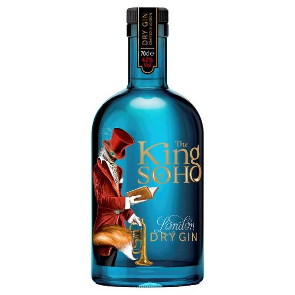 The King of Soho London Dry Gin 70cl